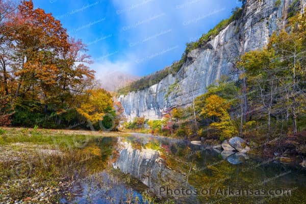 02.2 Sunrise At Roark Bluff Early November - Professional arkansas_ozark_gallery_no_1 photography by Paul Caldwell